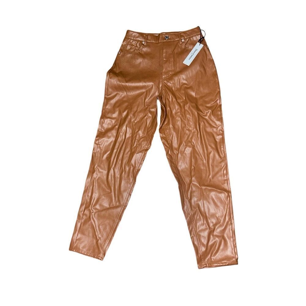 NEW WITH TAGS Juicy Couture Faux Leather‎ Pants  SIZE 27